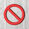 Simple road sign Simple road sign