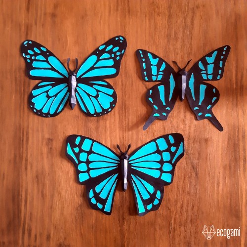 Butterflies papercraft
