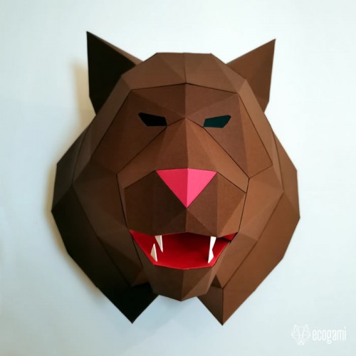 Lynx - wild cat papercraft