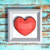Framed heart Framed heart