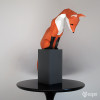 Fox sculpture Fox sculpture