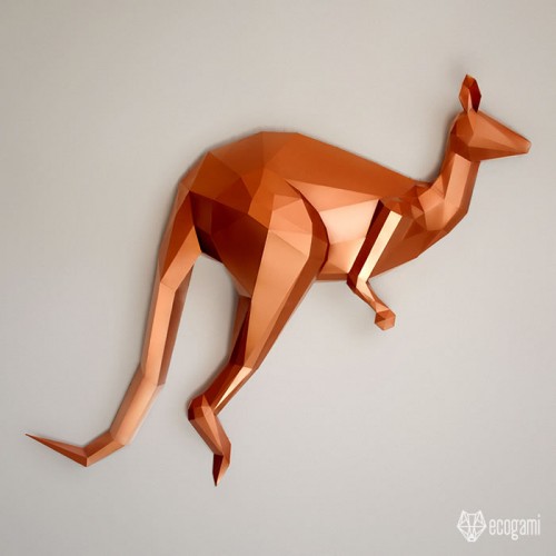 Kangaroo papercraft