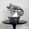 Escultura de camaleón