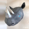 African rhino African rhino