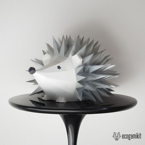 Hedgehog papercraft