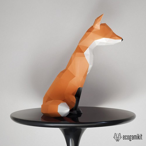 Fox papercraft