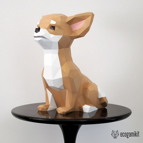 Chihuahua papercraft
