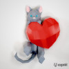 Gatto innamorato