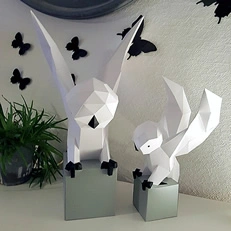 Puzzle 3D de chouette par Sandra