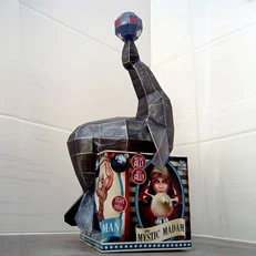 Puzzle 3D d'otarie par Sandrine